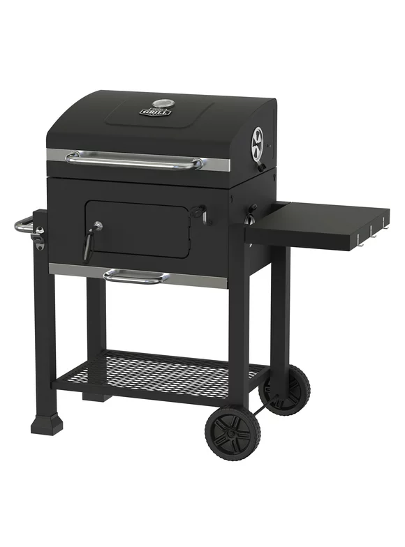 Expert Grill Heavy Duty 24-inch Charcoal Grill, Black