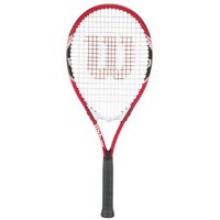 Wilson Federer Adult Tennis Racket Red & White