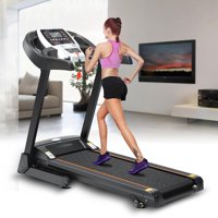 12 Running Program Electric Folding Treadmill With Manual Incline App control/Heart Rate Sensor