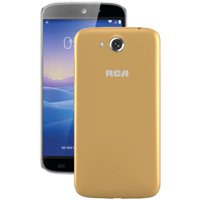 RCA RLTP5567-CHAMPAGNE 5.5" IPS Android Quad-Core Smartphone (Beige/Champagne)