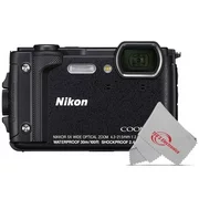 NIKON COOLPIX W300 16MP Waterproof Wi-Fi UHD 4K/30p Video Recording Digital Camera Black