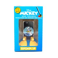 SpinPop Disney Cell Phone Stand and Pop Grip Holder Decal Sticker, Donald Duck
