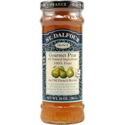 (2 Pack) St. Dalfour All Natural Fruit Spread Pear 10 oz