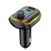 18W PD Charger Bluetooth Handsfree Car FM Transmitter USB MP3 Player LCD Display