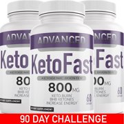 Keto Diet Pills BHB for Weight Loss, Appetite Suppressant, Natural Weight Loss Supplement, 90 Day Supply
