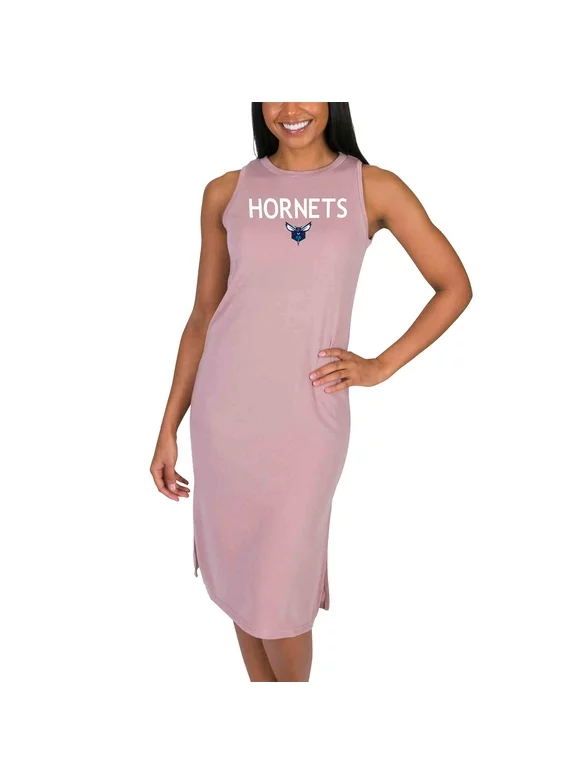 Women's Concepts Sport Pink Charlotte Hornets Astoria Nightdress