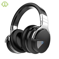 Meidong BlackE7 Active Noise Cancelling HeadphonesMultipoint, Comfort and Foldable Headset for 30H Music,EMPERSTAR Wireless Over-Ear Headphone with Mic for TV,Travel,Work