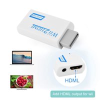 Greensen Wii 2 to HDMI Converter 720p/1080P HD Output Portable Mini Video Audio Adapter, Wii Video Adapter, HD Wii Adapter