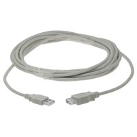 SF Cable 15 feet USB 2.0 A Male to A Female Extension Cable - Off- White