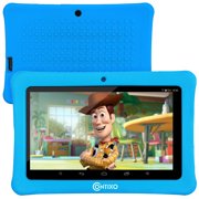Contixo 7" Kids Tablet Android 8.1 with WiFi 16GB Kids Place Parental Control 20+ Education Learning Apps, Tablet for Toddlers Children Infant Kids w/Kid-Proof Protective Case (Blue)