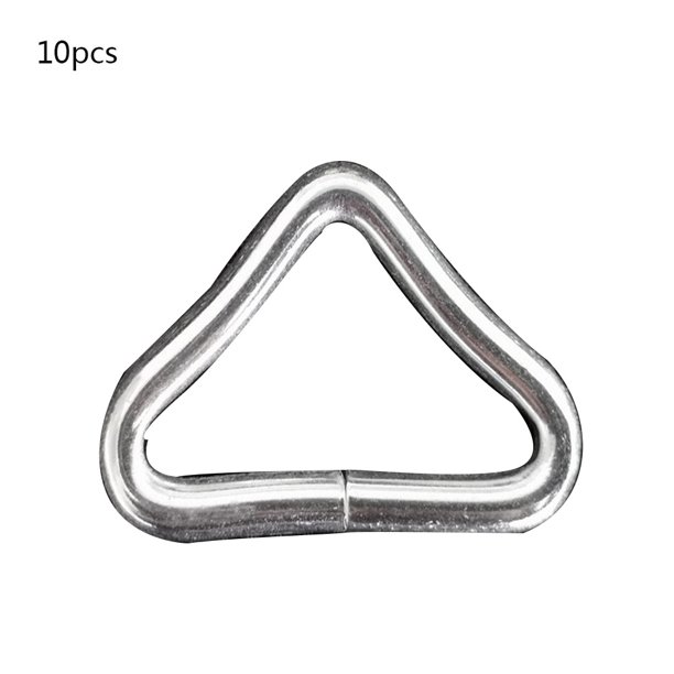 10 Pcs Per Set Trampoline Jumping Bed Bungee Bed Mesh Cloth Mattress Jumping Cloth Iron Buckle Triangle Ring
