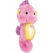 Fisher-Price Soothe & Glow Seahorse, Pink, with Lights & Sounds