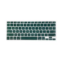moobody TPU Keyboard Cover Dustproof Keyboard Protective Film Compatible with Air 13.3 inch A1466/A1369 Green