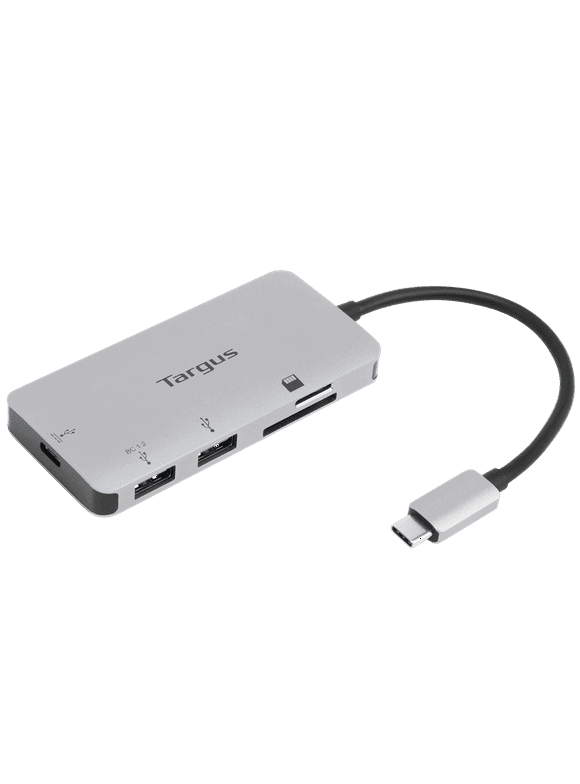 Targus USB-C Multi-Port Hub with Card Reader and 100W PD Pass-Thru - ACA952USZ