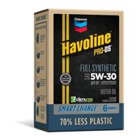 Havoline SMART CHANGE ProDS 5W-30 Full Synthetic Motor Oil, 6 qt.