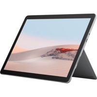 Microsoft Surface Go 2 Tablet, 10.5", Intel Core M 8th Gen m3-8100Y 1.10 GHz, 4 GB RAM, 64 GB Storage, Windows 10 Pro, Silver