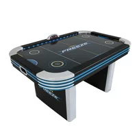 Triumph 5' Lumen-X Freeze LED Light Up Air-Powered Hockey Table Includes 2 LED Pushers and LED Puck