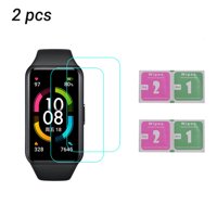 Smart Watch Screen Protector Scratch Soft Film UltraThin Smart Wristband Protector High Transparency Cover Replacement for HONOR Band 6 (2 Packs)