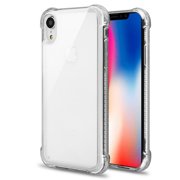 Apple iPhone XR (6.1 Inch) - Phone Case Slim Thin Hybrid Candy Silicone Rubber Gel Soft Protective Case Cover Sturdy CLEAR Transparent Phone Case for Apple iPhone Xr (6.1")