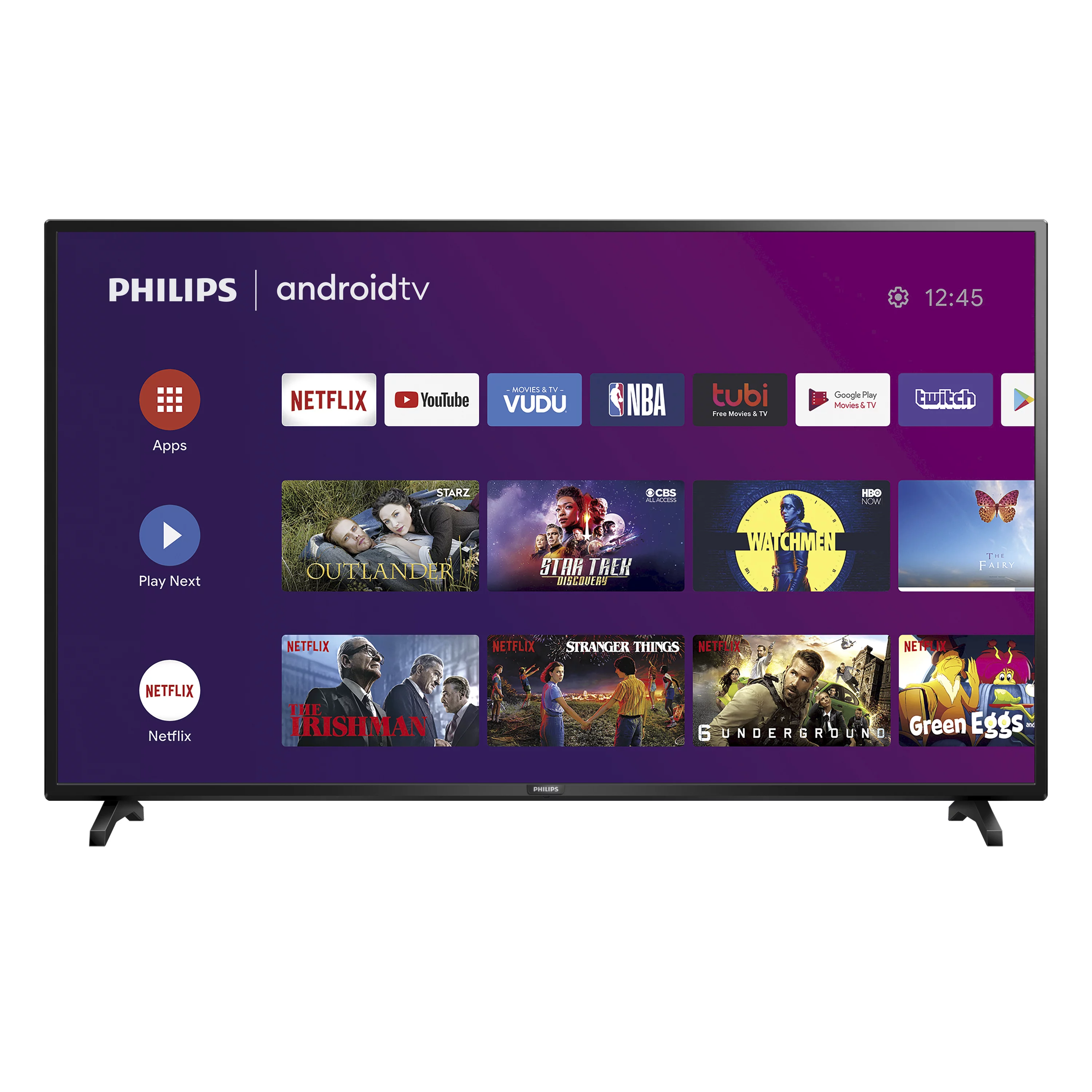 Receptor Iluminar R Philips 55" Class 4K Ultra HD (2160p) Android Smart LED TV with Google  Assistant (55PFL5604/F7) - https://dailysavesonline.com