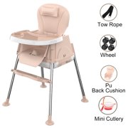 3 in 1 Adjust Baby Comfortable High Chair Safe Feeding Highchair Kids/Toddler Be