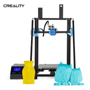Creality 3D CR-10 V3 Upgrade High 3D Printer DIY Kit TMC2208 Driver Large Printing Size 300*300*400mm with 8G SD Card PLA Sample Filament Support Resume Printing Filament Detection for Home School Use