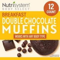 (2 Pack) Nutrisystem Double Chocolate Muffins, 2 Oz, 12 Ct