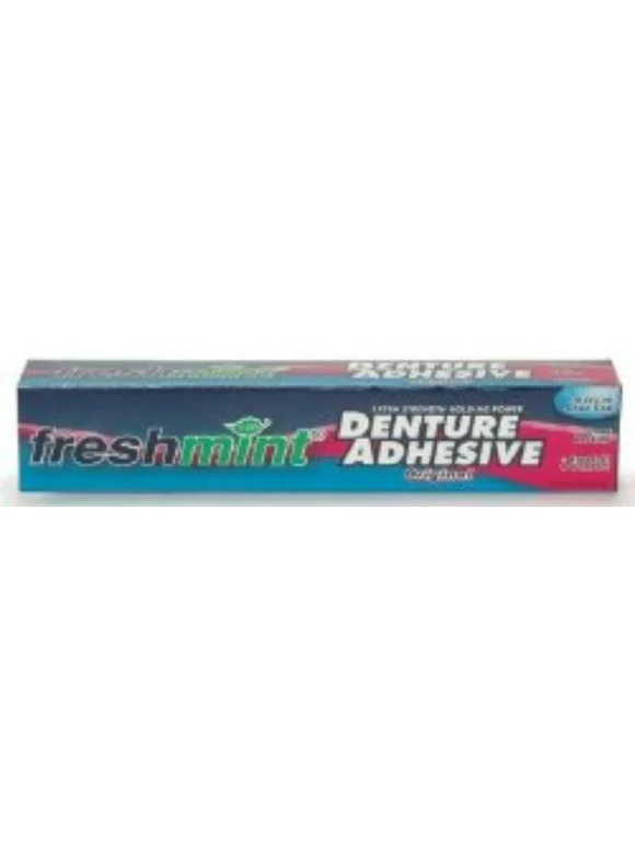 NEW WORLD Denture Adhesive Freshmint 2 oz. Cream (#DA2, Sold Per Piece)