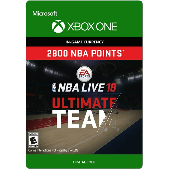 NBA LIVE 18: NBA UT 2800 Points Pack - Xbox One [Digital]