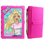 Tara Toys Barbie 8-Doll Multi-Compartment Fashion Wardrobe Storage Case with New and Improved Latch