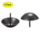 Uxcell Furniture Round Thumb Tack Nail decorative Pushpin Black 30 x 25mm 8pcs