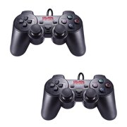 Vilros Retro Gaming Playstation 2 (PS2) Style USB Gamepads-Set of 2