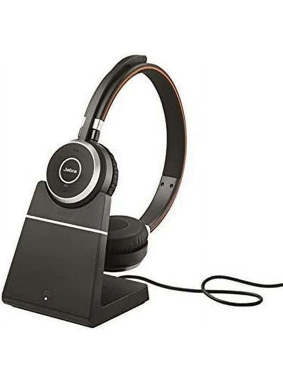 Jabra Evolve 65+ UC stereo - Headset - on-ear - Bluetooth - wireless - NFC - USB