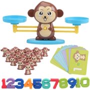 Monkey Balance Cool Math Game Preschool Learning Counting Toys Gift for 3 4 5 Year olds Kids Girls Boys Kindergarten Educational Game