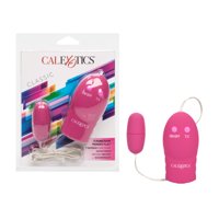 CalExotics 7-Function Power Play Silky Smooth Satin Finish Bullet Vibrator - Pink
