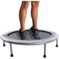 Stamina 36-Inch Folding Trampoline | Quiet and Safe Bounce | Access To Free Online Workouts Included | Supports Up To 250 Pounds
