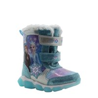 Disney Frozen 2 Anna & Elsa Light-up Insulated Winter Snow Boot (Toddler Girls)