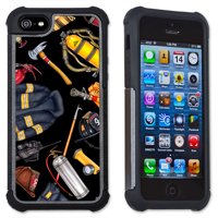 Fire Department - Maximum Protection Case / Cell Phone Cover with Cushioned Corners for iPhone 6 & iPhone 6S