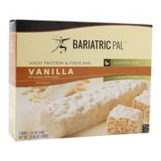 BariatricPal Divine 15g Protein & Fiber Bars - Vanilla Size: One Box