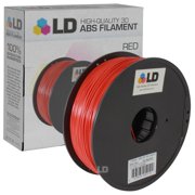 LD Red 1.75mm ABS 3D Printer Filament