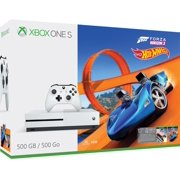 Microsoft Xbox One S 500GB Forza Horizon 3 Hot Wheels Bundle, White, ZQ9-00202