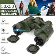 Binoculars 50x50 HD Professional/Waterproof Binoculars with Low Light Night Vision, Durable & ClearPrism FMC Lens Binoculars. Suitable for Outdoor Sports and Concert, Bird Watching