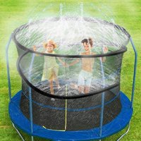 Toyify Trampoline Sprinklers for Kids - Outdoor Trampoline Water Sprinkler Fun Summer Water Game Toys, Sprinkler for Trampoline 39 ft Long for Water Play, Games, and Summer Fun in Yards