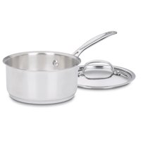 Cuisinart Chef'S Classic Stainless Steel 1 Qt. Saucepan W/Cover