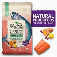 Purina Beyond Grain Free, Natural Dry Cat Food, Simply Indoor Salmon, Egg & Sweet Potato Recipe, 3 lb. Bag