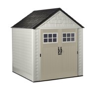 Rubbermaid 7 x 7 Feet Big Max Storage Shed + 34 Inch Tool and Sports Rack