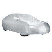 Car Cover Durable For Mercedes-Benz Dustproof Waterproof Breathable Silver White