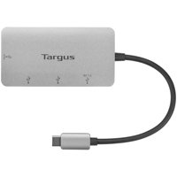 Targus USB-C Multi-Port Hub with 3x USB-A Ports and 1x USB-C Port with 100W PD Pass-Thru - ACH229USZ