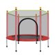 image 0 of Kids Trampoline with Safe Enclosure Net, Trampoline Round Jumping Table, 441 LB Capacity for Kids, Sping Pad Combo Bounding Bed Trampoline Fitness Equipment