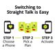 image 4 of Straight Talk SAMSUNG Core Prime, 8GB Black - Prepaid Smartphone